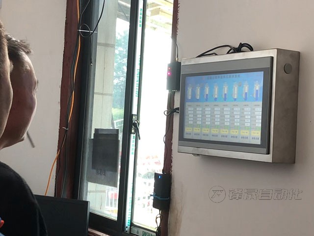 湖南邵阳广通商砼料位计系统案例