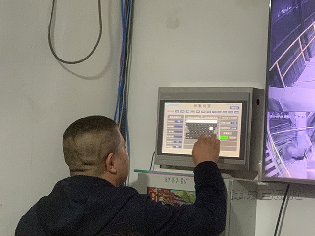 万海钙业料位测量系统案例