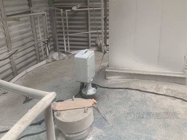 鼎基建材智能探测料位系统案例