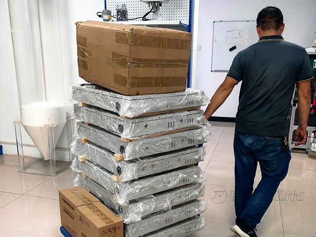 8套料位计系统发往山东