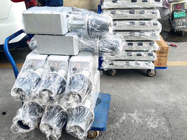 8套料位计系统发往山东