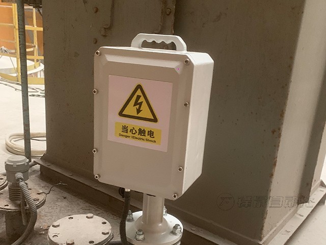 万海钙业料位测量系统案例