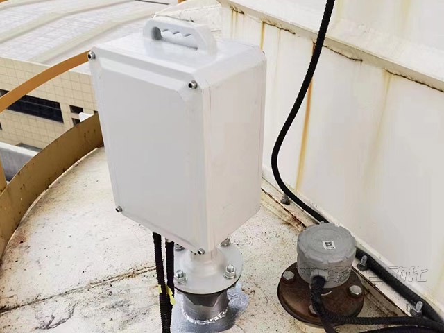 磷矿充填站料位测量系统